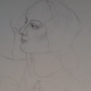 Botticelli study print